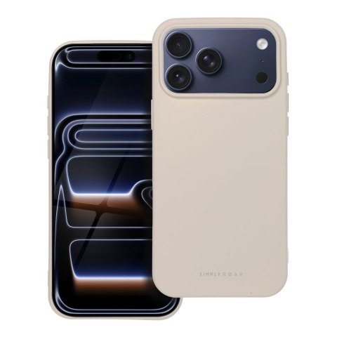 ROAR futerał SPACE do IPHONE 17 Pro Max Kremowy