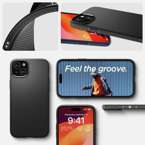 SPIGEN futerał LIQUID AIR do IPHONE 15 matte black