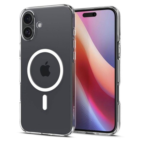 SPIGEN futerał LIQUID CRYSTAL MAG kompatybilny z MagSafe do IPHONE 16 clear