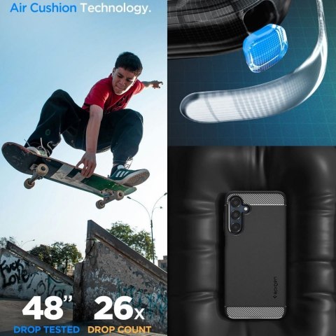 SPIGEN futerał RUGGED ARMOR do SAMSUNG A16 4G / 5G matte black