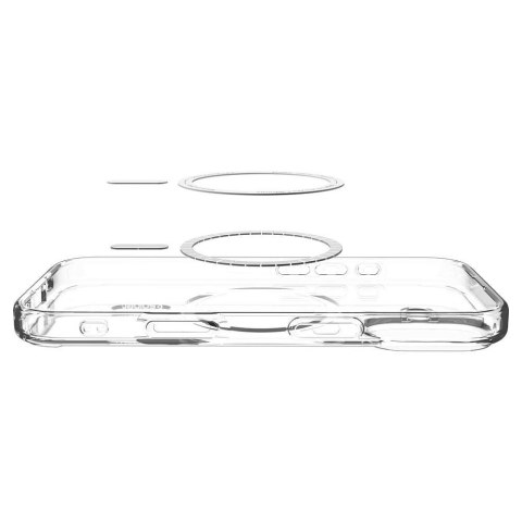 SPIGEN futerał ULTRA HYBRID MAG MAGSAFE IPHONE 17 FROST WHITE