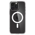 SPIGEN futerał ULTRA HYBRID MAG kompatybilny z MagSafe do IPHONE 15 Pro white