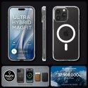 SPIGEN futerał ULTRA HYBRID MAG kompatybilny z MagSafe do IPHONE 15 Pro white