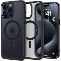 SPIGEN futerał ULTRA HYBRID MAG kompatybilny z MagSafe do IPHONE 16 Pro Max frost black