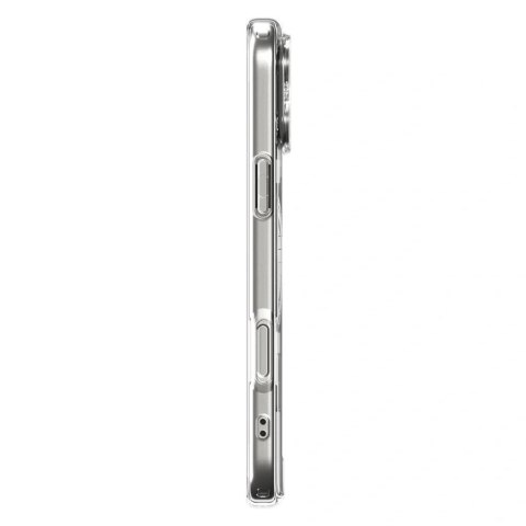 SPIGEN futerał ULTRA HYBRID MAG kompatybilny z MagSafe do IPHONE 17 Pro Max clear white