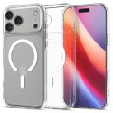 SPIGEN futerał ULTRA HYBRID MAG kompatybilny z MagSafe do IPHONE 17 Pro clear white