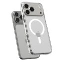 SPIGEN futerał ULTRA HYBRID MAG kompatybilny z MagSafe do IPHONE 17 Pro clear white