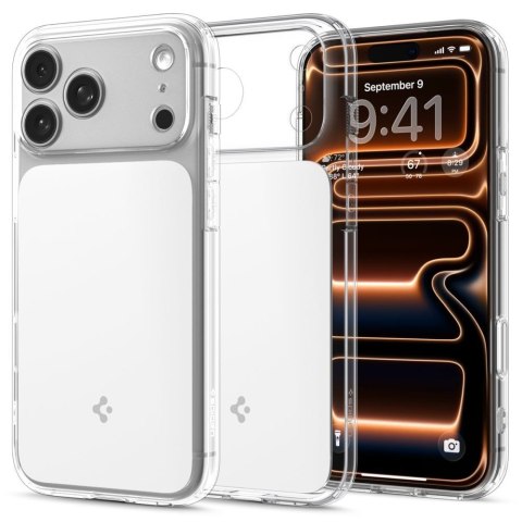 SPIGEN futerał ULTRA HYBRID "T" MAG MAGSAFE IPHONE 17 PRO MAX GLOSSY WHITE