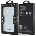 BMW futerał do SAMSUNG S26 Ultra BMHMS26L25HSMLKT (Magnetic IML Shockproof W/ Metal Logos) transparentny