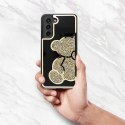 Futerał do Samsung A54 Teddy Bear złoty