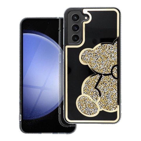 Futerał do Samsung S20 FE / S20 FE 5G Teddy Bear złoty