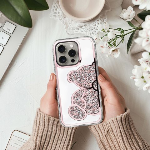 Futerał do iPhone 11 Teddy Bear różowy