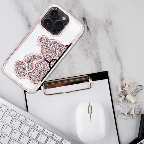 Futerał do iPhone 11 Teddy Bear różowy