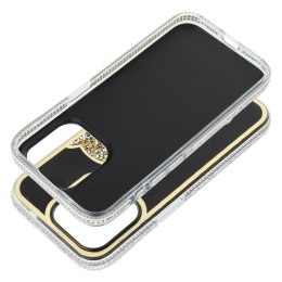 Futerał do iPhone 13 Teddy Bear złoty