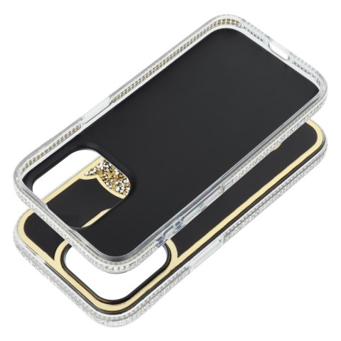 Futerał do iPhone 13 Teddy Bear złoty