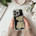Futerał do iPhone 13 Teddy Bear złoty