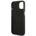 GUESS futerał do IPHONE 13 / 14 / 15 GUHCP14SHG4SHK (4G Vintage Gold Logo) czarny