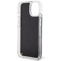 GUESS futerał do IPHONE 13 / 14 / 15 GUHCP14SLCSGSGK (Liquid Glitter Marble) czarny