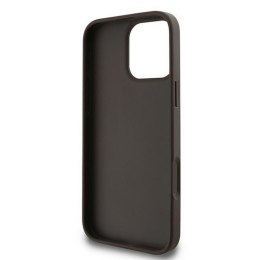 GUESS futerał do IPHONE 16 Pro GUHCP16L4GMGBR (4G PU Big Logo) brązowy