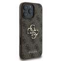 GUESS futerał do IPHONE 16 Pro GUHCP16L4GMGBR (4G PU Big Logo) brązowy