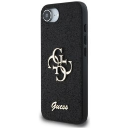 GUESS futerał do IPHONE 16e (SE 4 2025) GUHCPSE4HG4SGK (Fixed Glitter Big 4G) czarny