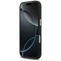 GUESS futerał do IPHONE 17 Pro GUHCP17LP4G4SMCK (4G PU Leather Case with Big 4G and Classic Logo and Silver Metal Camera Frame)