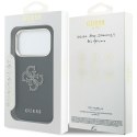 GUESS futerał do IPHONE 17 Pro Max GUHCP17X5PS4RGGK (PU FW Resin Logo) czarny