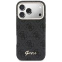 GUESS futerał do IPHONE 17 Pro Max kompatybilny z MagSafe GUHMP17X5P4FWMSK (PU FW 4G Script) czarny