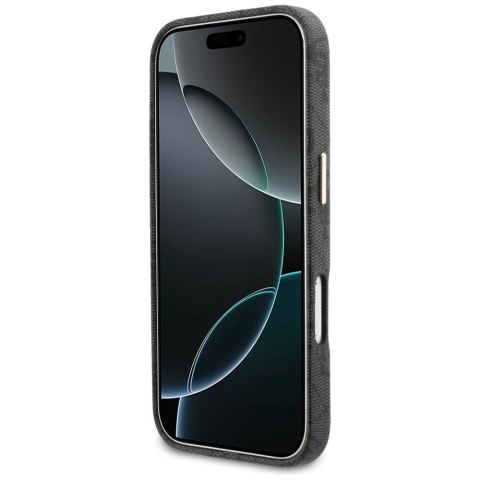 GUESS futerał do IPHONE 17 Pro Max kompatybilny z MagSafe GUHMP17X5P4FWMSK (PU FW 4G Script) czarny