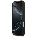GUESS futerał do IPHONE 17 Pro Max kompatybilny z MagSafe GUHMP17XPSDTSCMK (PU W/ Triangle Logo) czarny