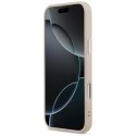 GUESS futerał do IPHONE 17 Pro Max kompatybilny z MagSafe GUHMP17XPSDTSCMP (PU W/ Triangle Logo) różowy