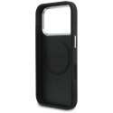 GUESS futerał do IPHONE 17 Pro kompatybilny z MagSafe GUHMP17LPSAREGSK (PU W/ Classic Logo) czarny