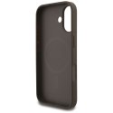 GUESS futerał do IPHONE 17 kompatybilny z MagSafe GUHMP17SG4GFRW (PU 4G Ring Classic Logo) brązowy