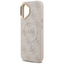 GUESS futerał do IPHONE 17 kompatybilny z MagSafe GUHMP17SP4MSEGCP (PU 4G W/ Classic) różowy