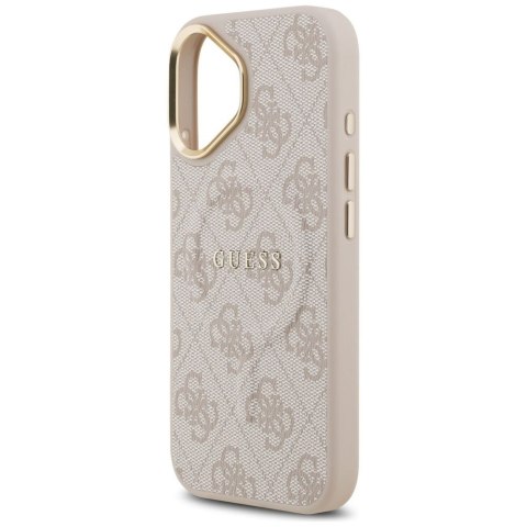 GUESS futerał do IPHONE 17 kompatybilny z MagSafe GUHMP17SP4MSEGCP (PU 4G W/ Classic) różowy