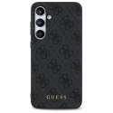 GUESS futerał do SAMSUNG S24 FE GUHCS24FEG4GFGR (HC PU 4G Metal Logo) szary