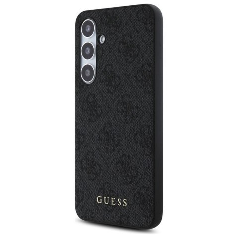 GUESS futerał do SAMSUNG S24 FE GUHCS24FEG4GFGR (HC PU 4G Metal Logo) szary