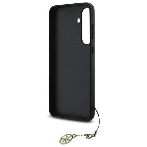 GUESS futerał do SAMSUNG S24 FE GUHCS24FEGF4GGR (HC PU 4G Charm) szary