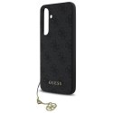 GUESS futerał do SAMSUNG S24 FE GUHCS24FEGF4GGR (HC PU 4G Charm) szary