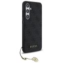 GUESS futerał do SAMSUNG S24 FE GUHCS24FEGF4GGR (HC PU 4G Charm) szary