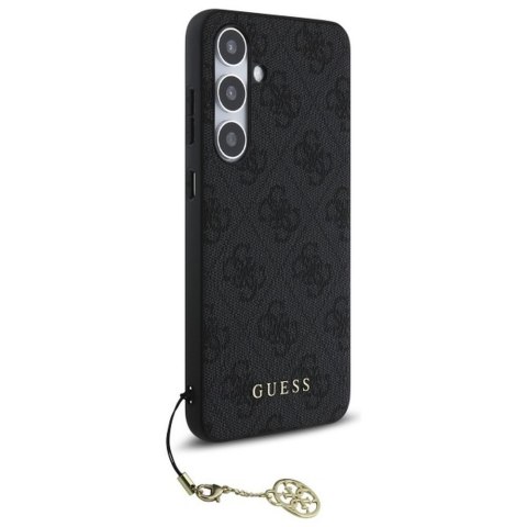GUESS futerał do SAMSUNG S24 FE GUHCS24FEGF4GGR (HC PU 4G Charm) szary