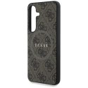 GUESS futerał do SAMSUNG S25 GUHMS25SG4GFRW (Magnetic PU 4G Ring Classic Logo) brązowy