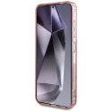 GUESS futerał do SAMSUNG S25 GUHMS25SHFGEREP (Magnetic IML Glitter Circle) różowy