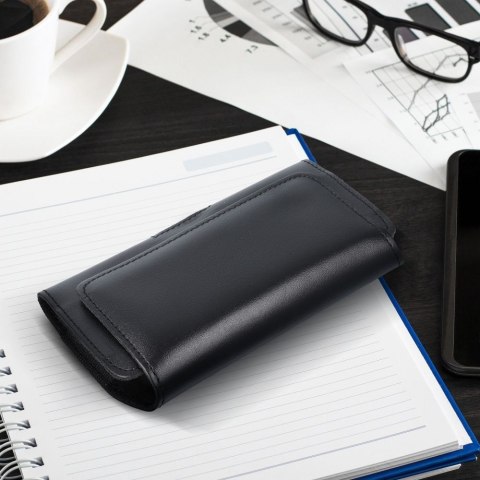 Kabura uniwersalna do paska skórzana ROYAL pozioma rozmiar 2XL do SAMSUNG A21s / S20 ULTRA / S21 ULTRA / A70 / A71 / XIAOMI REDM