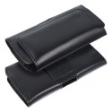 Kabura uniwersalna do paska skórzana ROYAL pozioma rozmiar 2XL do SAMSUNG A21s / S20 ULTRA / S21 ULTRA / A70 / A71 / XIAOMI REDM
