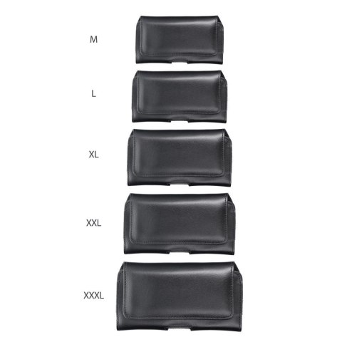 Kabura uniwersalna do paska skórzana ROYAL pozioma rozmiar 2XL do SAMSUNG A21s / S20 ULTRA / S21 ULTRA / A70 / A71 / XIAOMI REDM