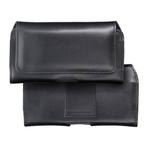 Kabura uniwersalna do paska skórzana ROYAL pozioma rozmiar M do IPHONE 12 MINI / 13 MINI / SAMSUNG A40 / S8 / XIAOMI 12 / Redmi