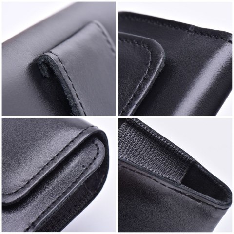 Kabura uniwersalna do paska skórzana ROYAL pozioma rozmiar M do IPHONE 12 MINI / 13 MINI / SAMSUNG A40 / S8 / XIAOMI 12 / Redmi