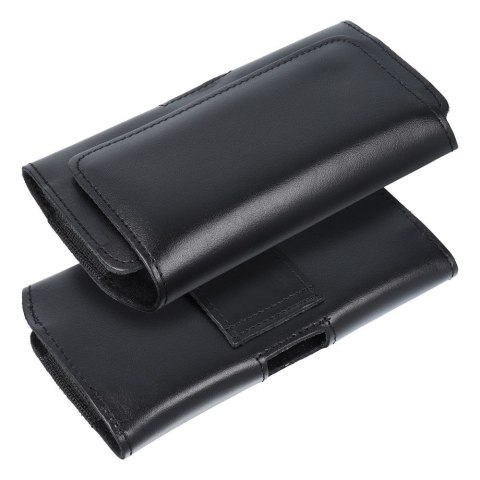 Kabura uniwersalna do paska skórzana ROYAL pozioma rozmiar M do IPHONE 12 MINI / 13 MINI / SAMSUNG A40 / S8 / XIAOMI 12 / Redmi