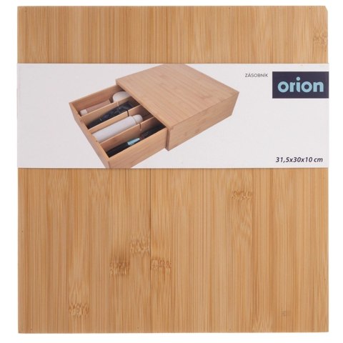 Organizer Pojemnik na Kapsułki do Kawy Drewniany ORION 31,5x30x10 cm